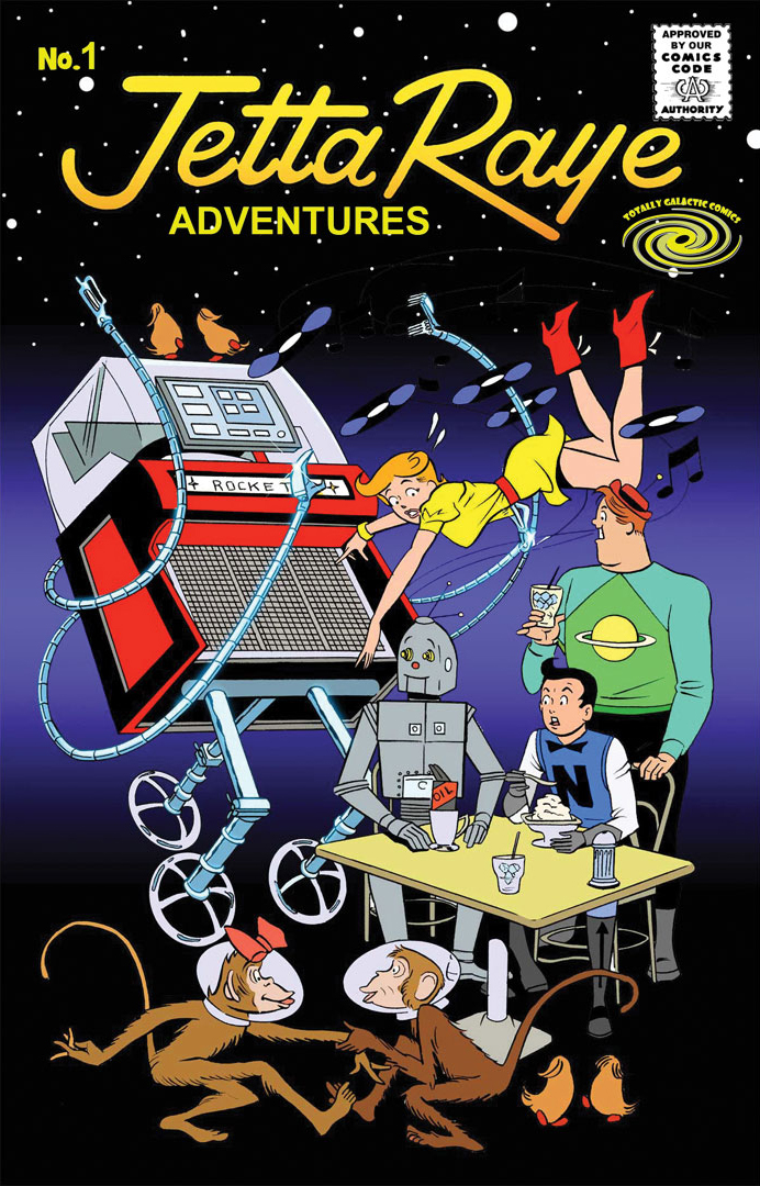 Jetta Raye Adventures #1 Comic cover
