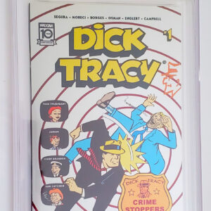 Dick Tracy #1 Mad Cave Comics Metal cover