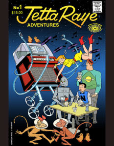 Jetta Raye Adventure #1 Kennedy Variant Cover